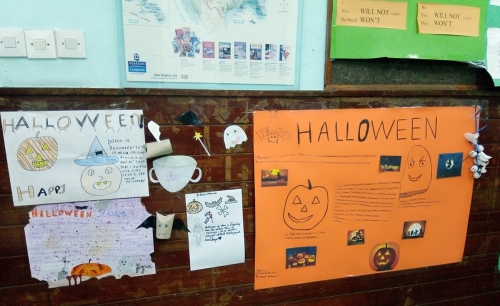 Halloween на часу енглеског језика
