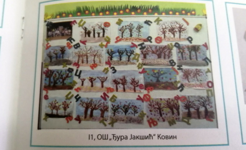 Радови ученика 1-1 одељења објављени у часопису "Јежурко"