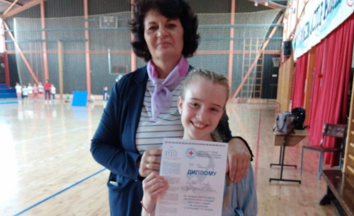 Дуња Kорак освојила 2. место на конкурсу Црвеног крста Ковин