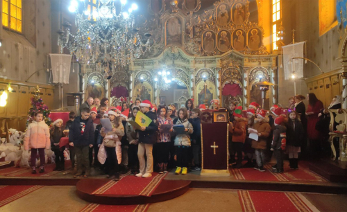 Божић у Румунској православној цркви у Ковину