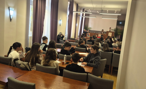 Ученички парламент - пријем код председнице